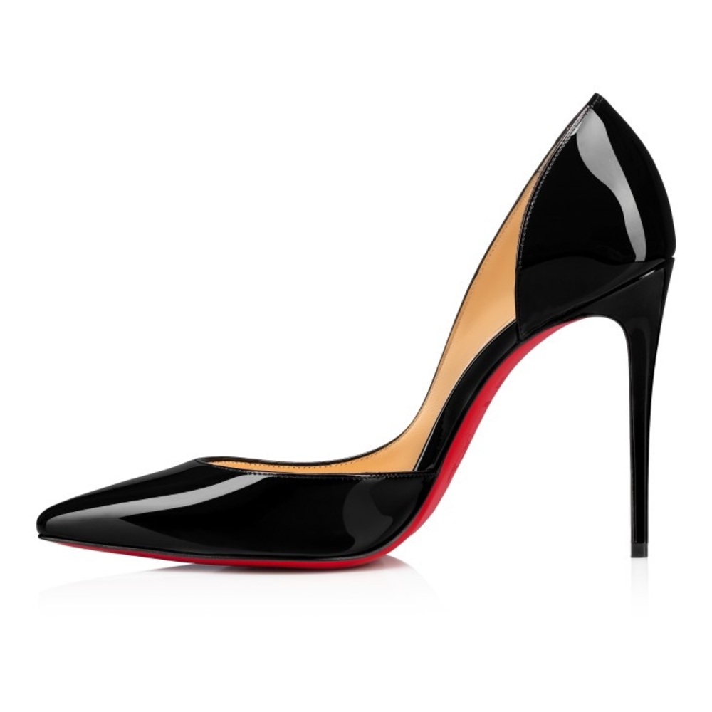 Louboutin Iriza 100 Patent Black Size 39